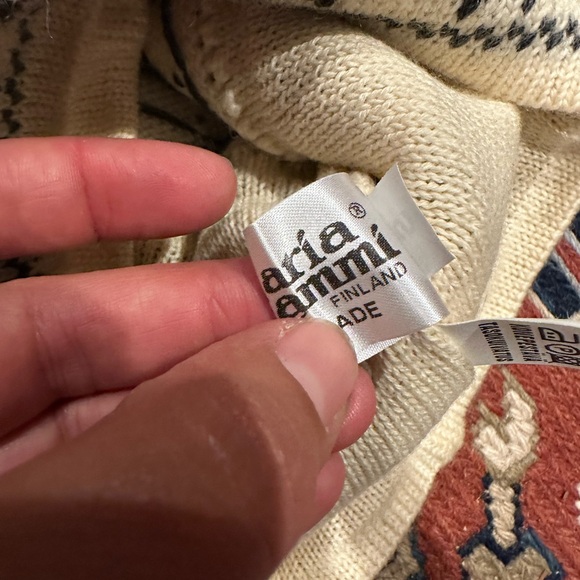 Super long 100% Merino wool stocking hat made in Finland #42 - Picture 8 of 9